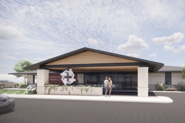 Restore and renew: Rockwell City clinic expansion breaks ground